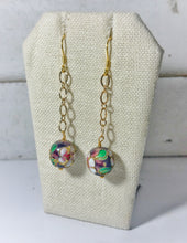 Load image into Gallery viewer, Cloisonné Bead Earrings