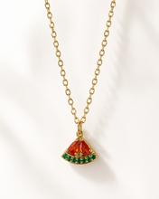 Load image into Gallery viewer, Free Palestine Watermelon Necklace
