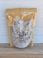 Load image into Gallery viewer, Crystal Quartz & Coffee Crumbled Bath Bomb Bath Soak