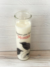 Load image into Gallery viewer, Support Your Local Murder Prayer Candle