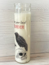 Load image into Gallery viewer, Support Your Local Murder Prayer Candle