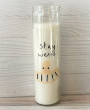 Load image into Gallery viewer, Stay Weird Prayer Candle