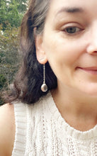 Load image into Gallery viewer, Bar Stud Back Drop Earrings - Briolettes