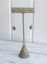 Load image into Gallery viewer, Bar Stud Back Drop Earrings - Rounds