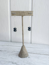 Load image into Gallery viewer, Bar Stud Back Drop Earrings - Rounds