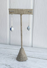 Load image into Gallery viewer, Bar Stud Back Drop Earrings - Rounds