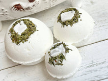 Load image into Gallery viewer, Howlite Bath Bombs with Cannabis Sativa Hemp Seed Oil