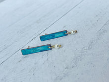 Load image into Gallery viewer, My Face Looks Tired Because I AM Tired But Thank You For Constantly Pointing This Out To Me Earrings - Verdigris