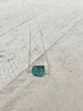 Load image into Gallery viewer, Birthstone Necklace - May - Emerald