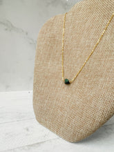 Load image into Gallery viewer, Birthstone Necklace - May - Emerald