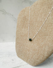 Load image into Gallery viewer, Birthstone Necklace - May - Emerald