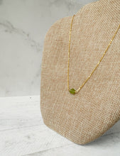 Load image into Gallery viewer, Birthstone Necklace - August - Peridot