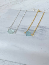 Load image into Gallery viewer, Birthstone Necklace - March - Aquamarine