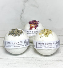 Load image into Gallery viewer, Mom | Dad Bombs - Bath Bombs with a Special Note & Gemstone