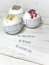 Load image into Gallery viewer, Mom | Dad Bombs - Bath Bombs with a Special Note & Gemstone