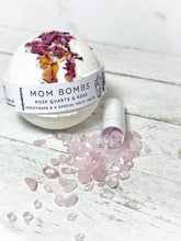 Load image into Gallery viewer, Mom | Dad Bombs - Bath Bombs with a Special Note & Gemstone