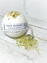 Load image into Gallery viewer, Mom | Dad Bombs - Bath Bombs with a Special Note & Gemstone
