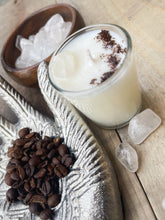 Load image into Gallery viewer, Crystal Quartz & Coffee Votive Candle