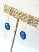 Load image into Gallery viewer, Sodalite & Pearl Earrings