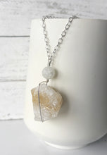 Load image into Gallery viewer, Citrine Chunk Necklace
