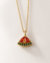 Load image into Gallery viewer, Free Palestine Watermelon Necklace
