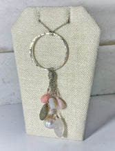 Load image into Gallery viewer, Mixed Gemstone Tassel Necklace
