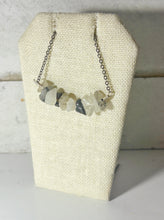 Load image into Gallery viewer, Black &amp; White Quartz Necklace
