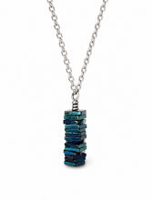 Load image into Gallery viewer, Stacked Metal Disc Necklace
