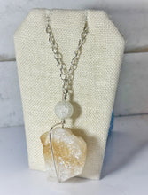Load image into Gallery viewer, Citrine Chunk Necklace
