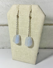 Load image into Gallery viewer, Blue Lace Agate Earrings
