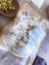 Load image into Gallery viewer, Amethyst &amp; Chamomile with Melatonin Crumbled Bath Bomb Bath Soak
