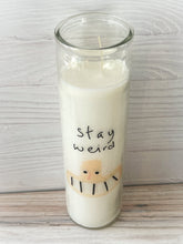 Load image into Gallery viewer, Stay Weird Prayer Candle
