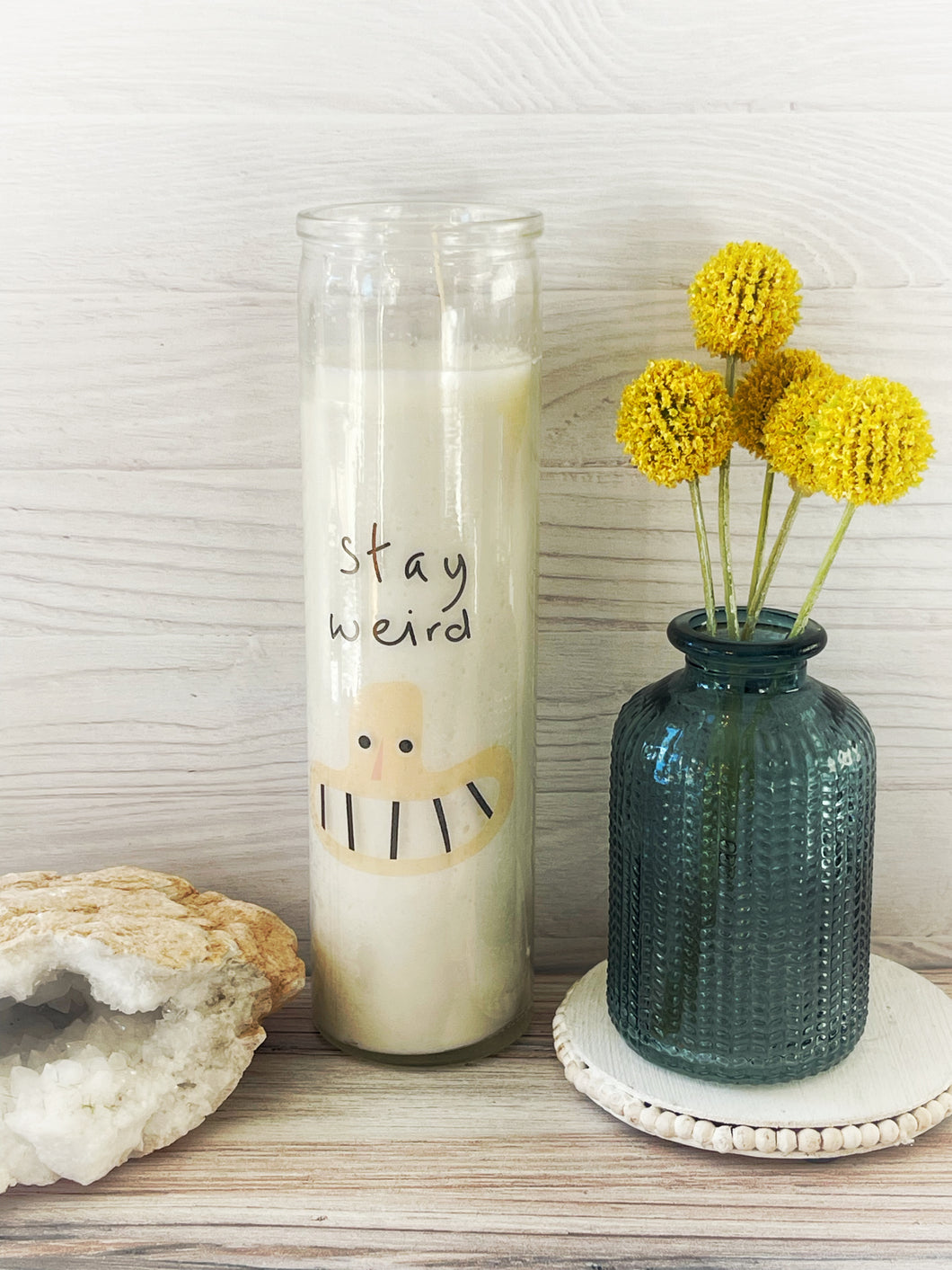 Stay Weird Prayer Candle