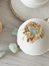 Load image into Gallery viewer, Aquamarine &amp; Sophora Bath Bomb
