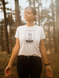 The Tower Tarot Card Unisex T-shirt